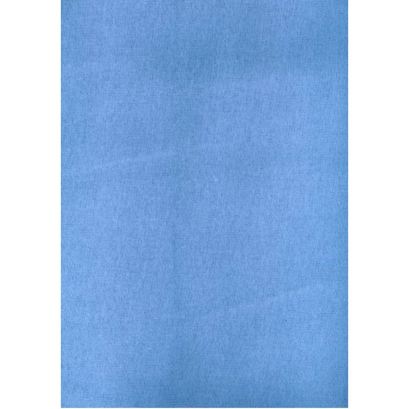 Flaneļa palags 160x200 zils 11 vienkrāsains