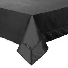 Samta galdauts 145x350 cm melns