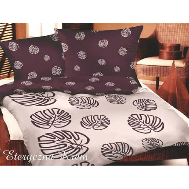 Satīna gultasveļa 140x200 Etheral cream Gold Line