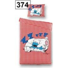 Smurfs gultas veļa 140x200 C Sleepyhead 0358