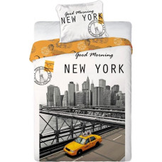 Jauniešu gultas veļa 160x200 Cab New York City 01 7847