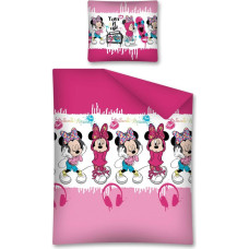 Flaneļa gultas veļa Mini Mouse 160x200 D MINNIE 7469