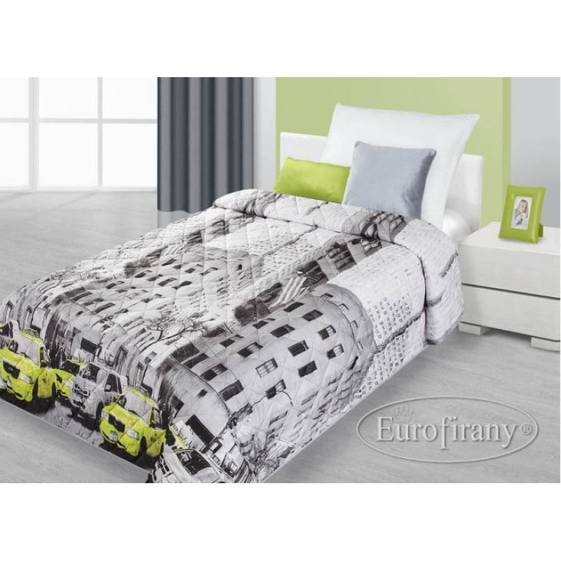 Dekoratīvais gultas pārklājs 170x210 Manhattan/1