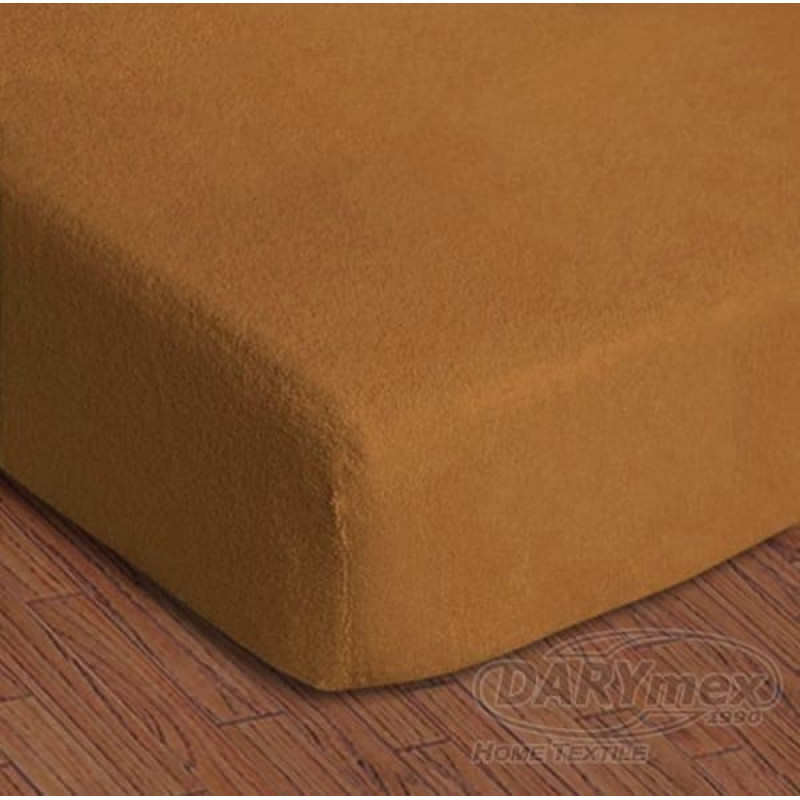 Frotē spilvendrāna 40x40 020, brūna, vienkrāsaina