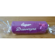 Dvielis 70x140 Super Girl Lilac Candy