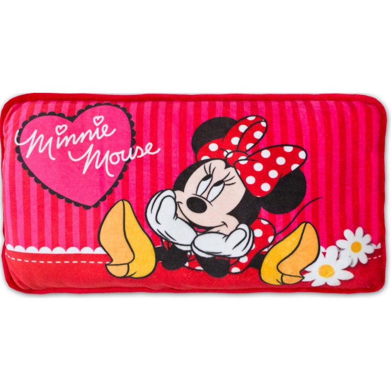 Bērnu spilvens 25x45 Mini Mouse 8657 Minnie Mause velūrs STC04