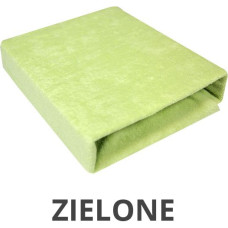 Ūdensizturīgs palags 70x140 Džersija ar elastīgo joslu Green 116