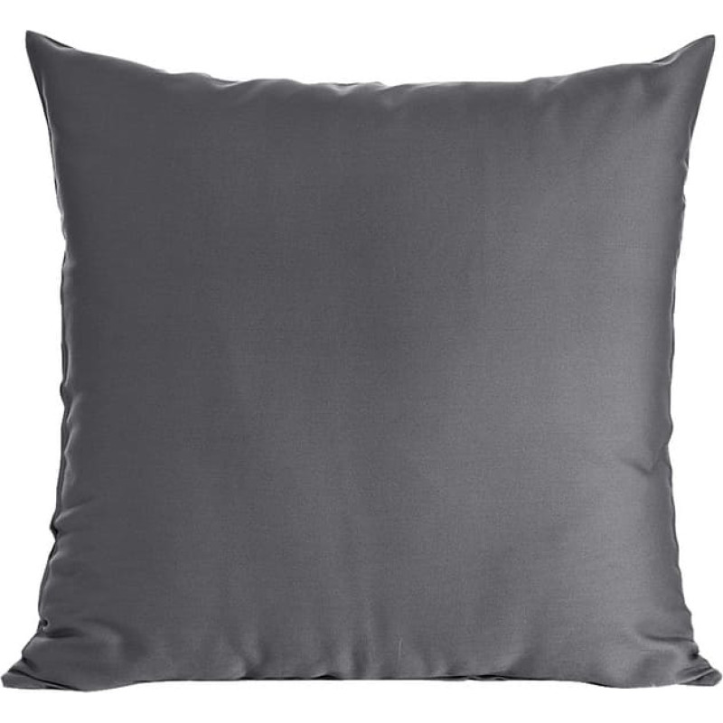 Nova tērauda vienkrāsaina satīna spilvendrāna 70x80