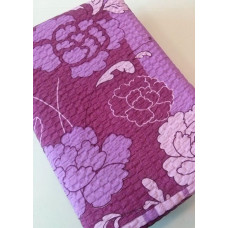 Mizas pakaiši 140x200 ar ziediem violeti viršu lilija balta Akcija