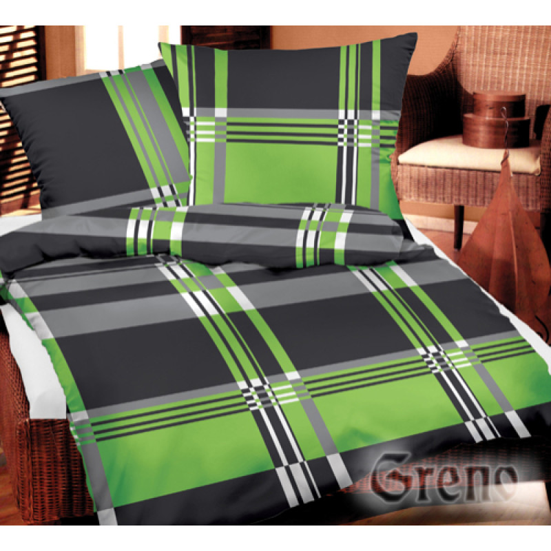 Flaneļa gultasveļa 160x200 Aristocrat Lime