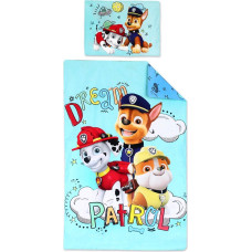 Kokvilnas gultas veļa 160x200 Paw Patrol Paw 3046 Dogs spilvendrāna 70x80