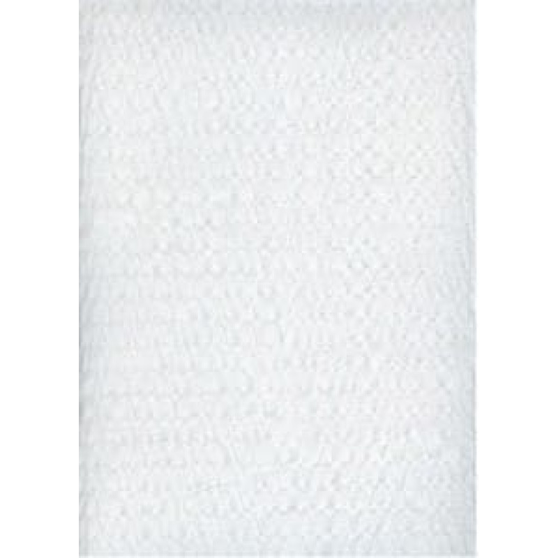 Balts uzšūts mizas palags 180x200