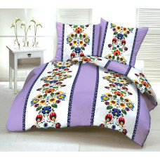 Mizas spilvendrāna 50x60 Łowicka violeta 222c