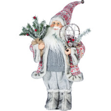 Ziemassvētku rotājums Santa Claus Olaf 1 22x16x45 balts tērauds