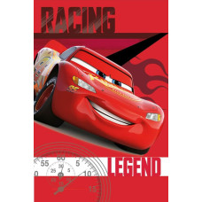 Flīsa sega 100x150 Auto leģenda Lightning McQuee sarkans 0166 bērnu pleds