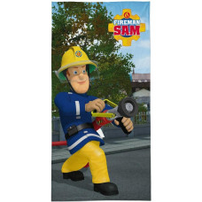 Pludmales dvielis 70x140 Fireman Sam 8226 darbībā Fireman Sam