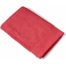 Milos dvielis 70x140 sarkans ar apmali 550g/m2