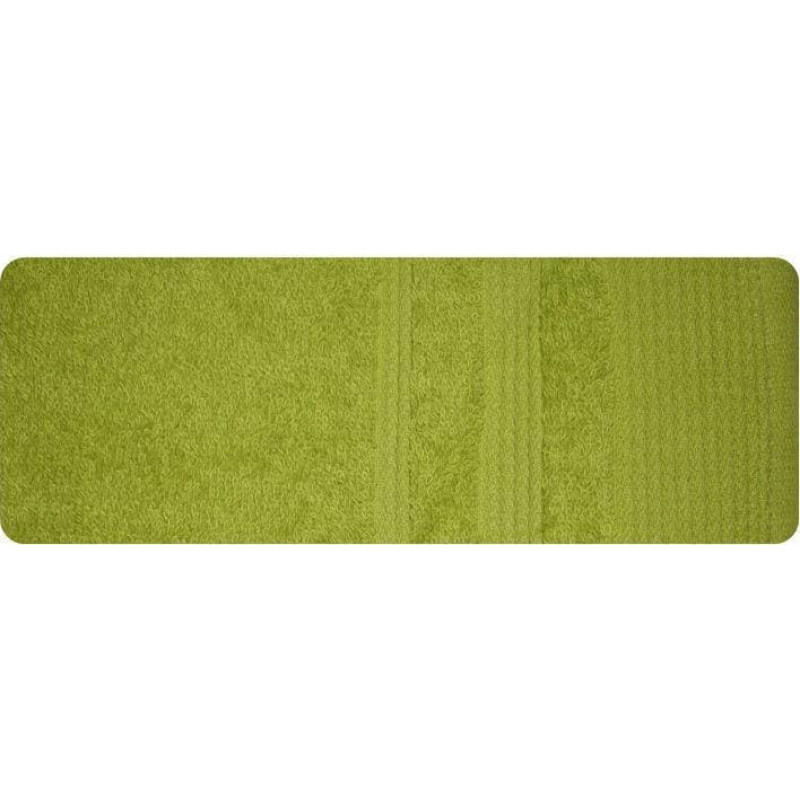 Rodas dvielis 50x100 laima ar apmali 550 g/m2