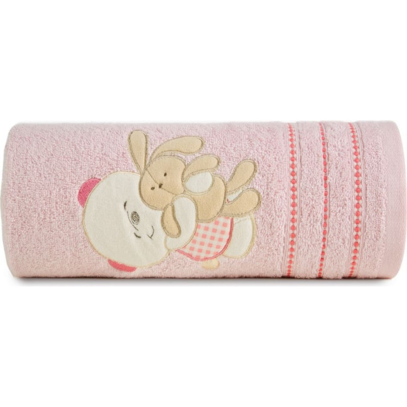 Bērnu dvielis 50x90 Baby 32 rozā Lācītis 450g/m2