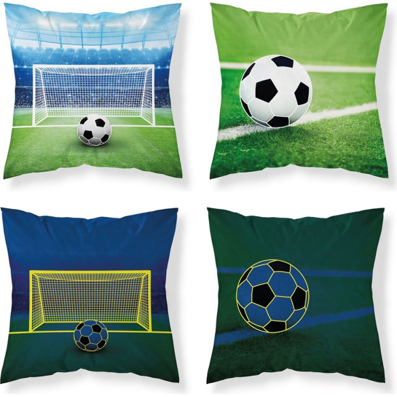 Tumsā mirdzoša spilvendrāna 40x40 futbola laukuma vārti PF 08 dienasgaismas spuldze