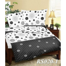 Mizas pakaiši 140x200 RS020/1 grafīts, rati, riteņi, pogas