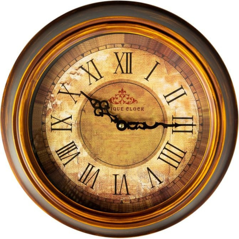 DEKORATĪVAIS PULKSTENIS 06 36X5X36 CM BRŪNS