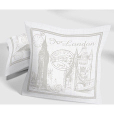 Liels mīksts spilvens, diametrs. 40 London Big Ben Tower Bridge London B-231