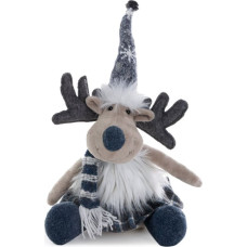 Ziemassvētku rotājums Lelle lelle 23x14x38 sudrabs