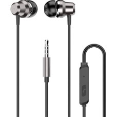Dudao X10 Pro austiņas ar tālvadības pulti, austiņas ar mikrofonu, 3,5 mm mini ligzda, sudraba krāsa