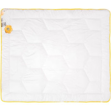 Antialerģiska sega 155x200 Bee Soft Silts kokvilnas satīns 1400g balta