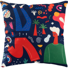 Dekoratīvā spilvendrāna 43x43 Smr 17 daudzkrāsains 210g/m2