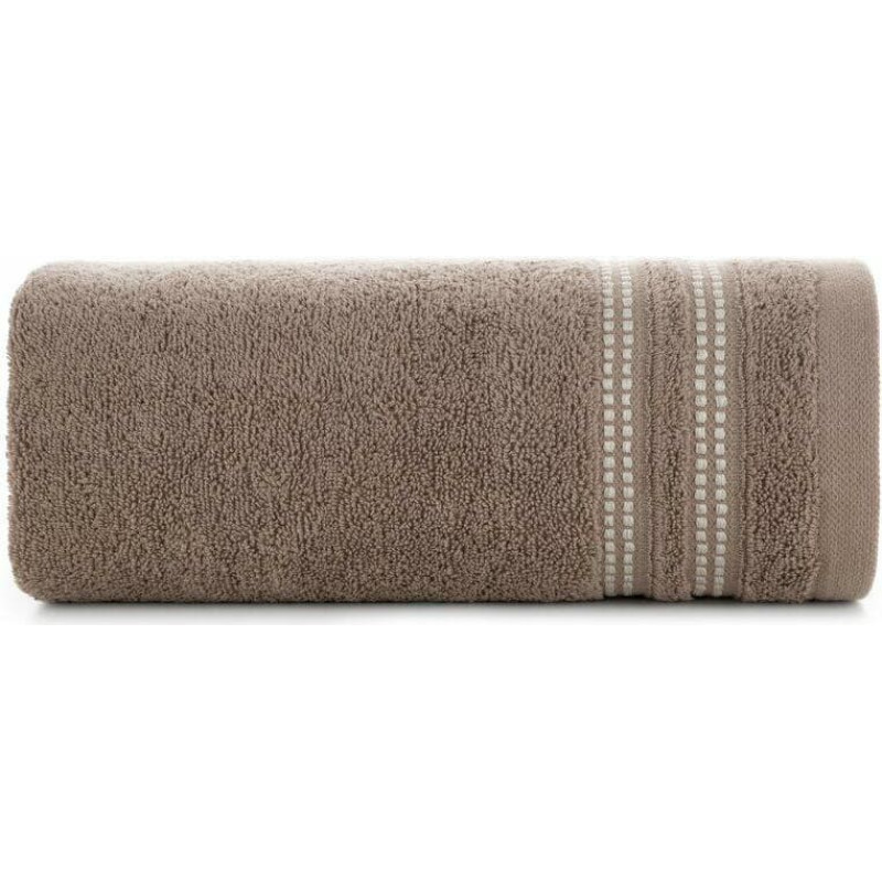 Ally dvielis 70x140, brūns frotē, 500 g/m2