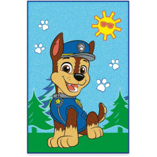 Bērnu paklājs 50x75 Paw Patrol zils paklājiņš H24