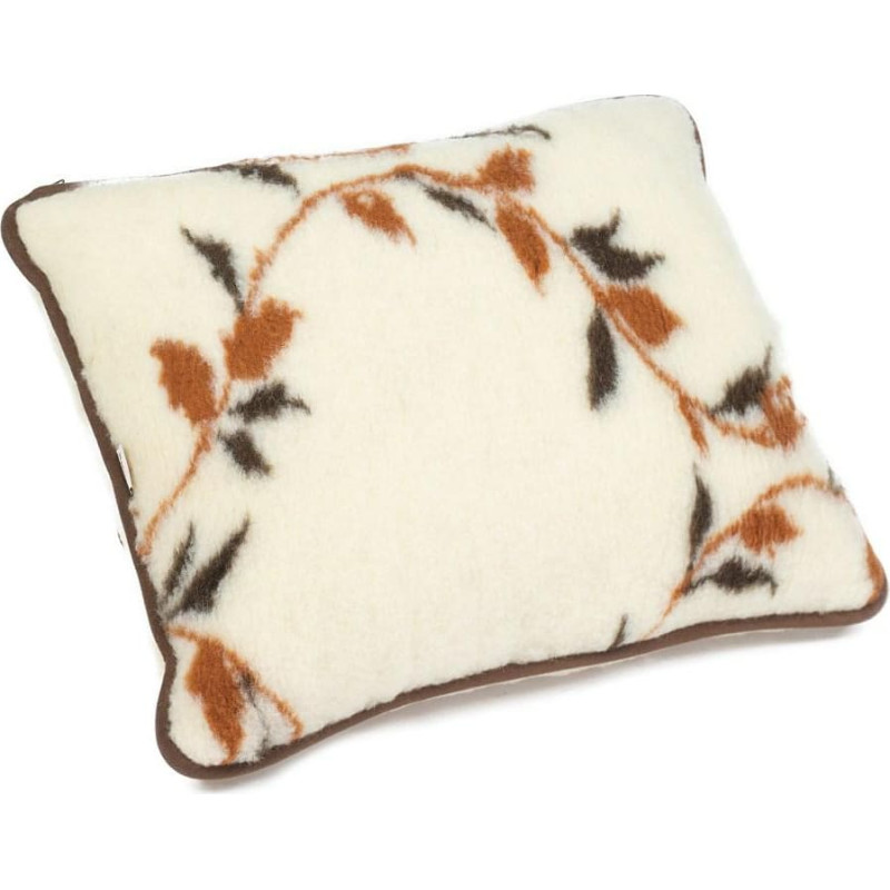 Merino vilnas spilvens 40x70 Mena brūns Rehabilitācijas līdzekļi, gultas veļa, sasilšanas līdzekļi