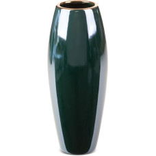 Dekoratīvā vāze Amora 2 12x12x30 zaļš zelts