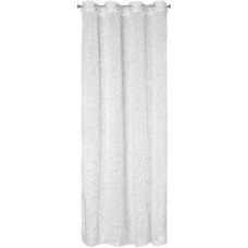 Gatavs aizkars Marion 140x250 balts ar cilpām