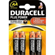 Duracell MN 1500 Plus Power AA (LR6) Blistera iepakojumā 4gb.