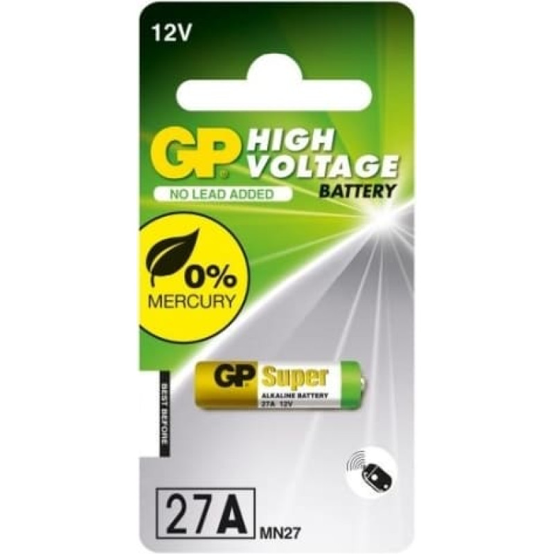 GP LR27-1BB BLISTERA IEPAKOJUMĀ 1GB