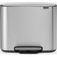 Brabantia Bo Pedal Bin steel matt FPP  3 x 11 L 121128