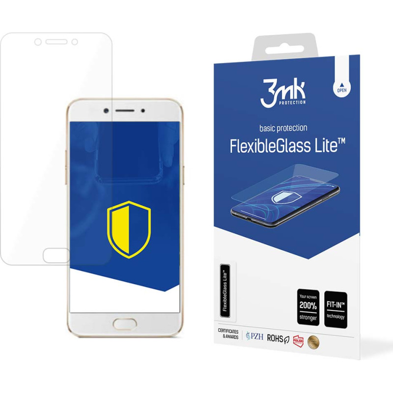 Oppo A77 - 3mk FlexibleGlass Lite™ screen protector