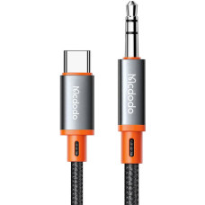 Mcdodo CA-900 USB-C to 3.5mm AUX mini jack cable, 1.8m (black)