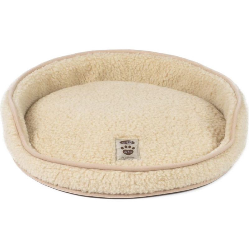 Vilnas mājdzīvnieku gulta Duo beige L Tombler