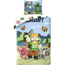 Bērnu gultas veļa 140x200 Minecraft micro 10