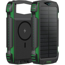 4smarts Powerbank Solarny TitanPack Rugged UltiMag 20000mAh zielony|green 540244