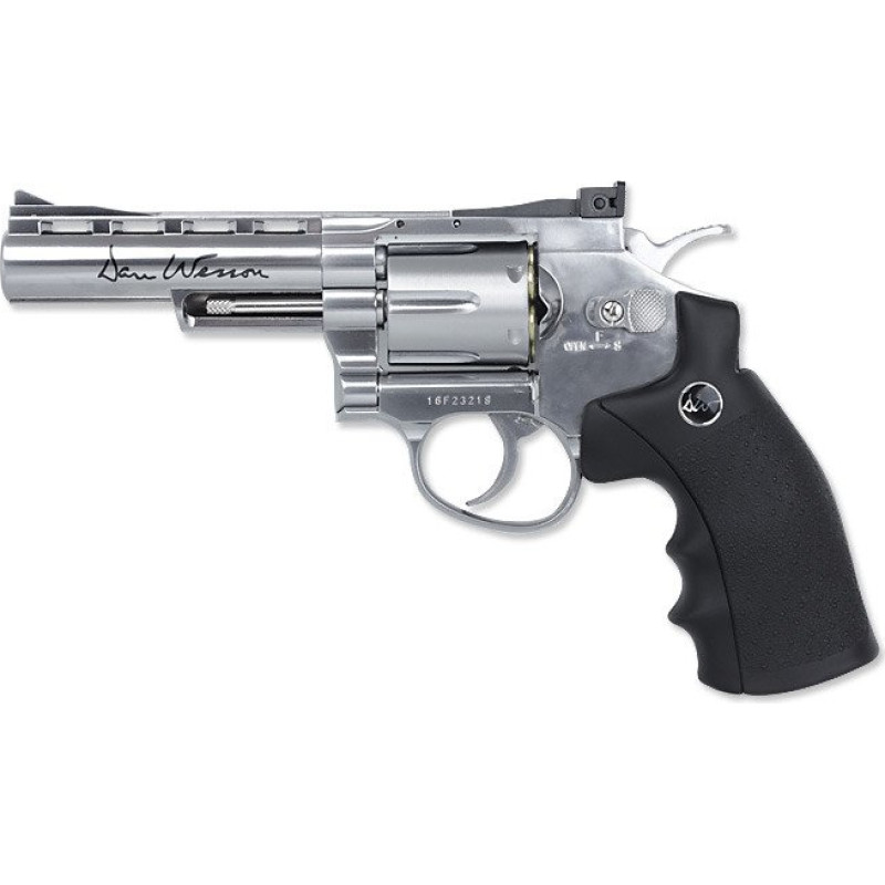 ASG - Dan Wesson 4'' revolvera kopija - sudrabs - 16181