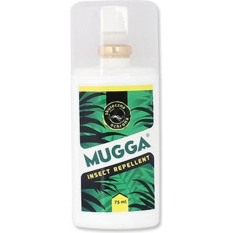 Mugga - Kukaiņu atbaidī&scaron;anas līdzeklis - DEET 9,5% - Spray - 75 ml