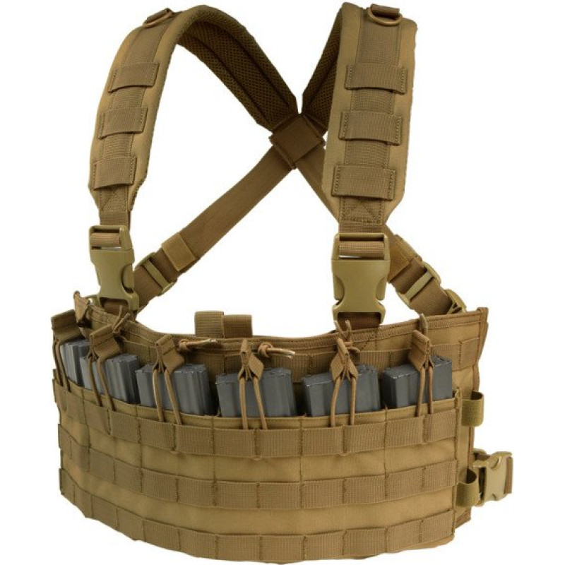 Condor - Rapid Assault Chest Rig - Coyote Brown - MCR6-498