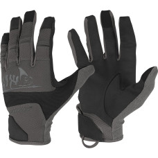 Helikon - Range Tactical Gloves Hard - Melns / Shadow Grey - RK-RNG-PO-0135A (L)