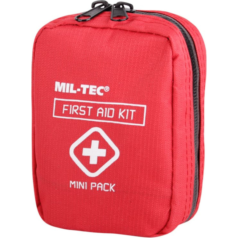 Mil-Tec - Pirmās palīdzības komplekts Mini - Sarkans - 16025810