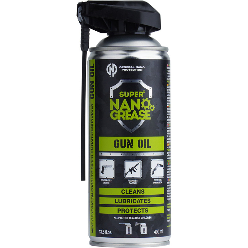 General Nano Protection - Super Nano Grease Gun Oil - Spray - 400 ml